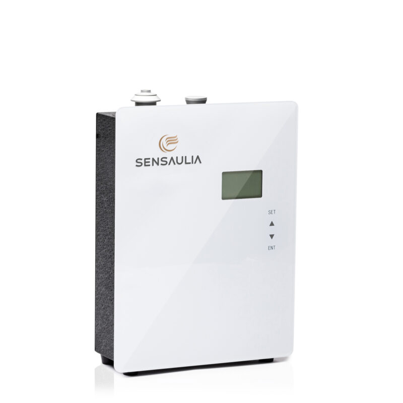 <b>Sensaulia M </b><span style="display:block">Diffuseur silencieux et design jusqu’à 900 m³</span>
