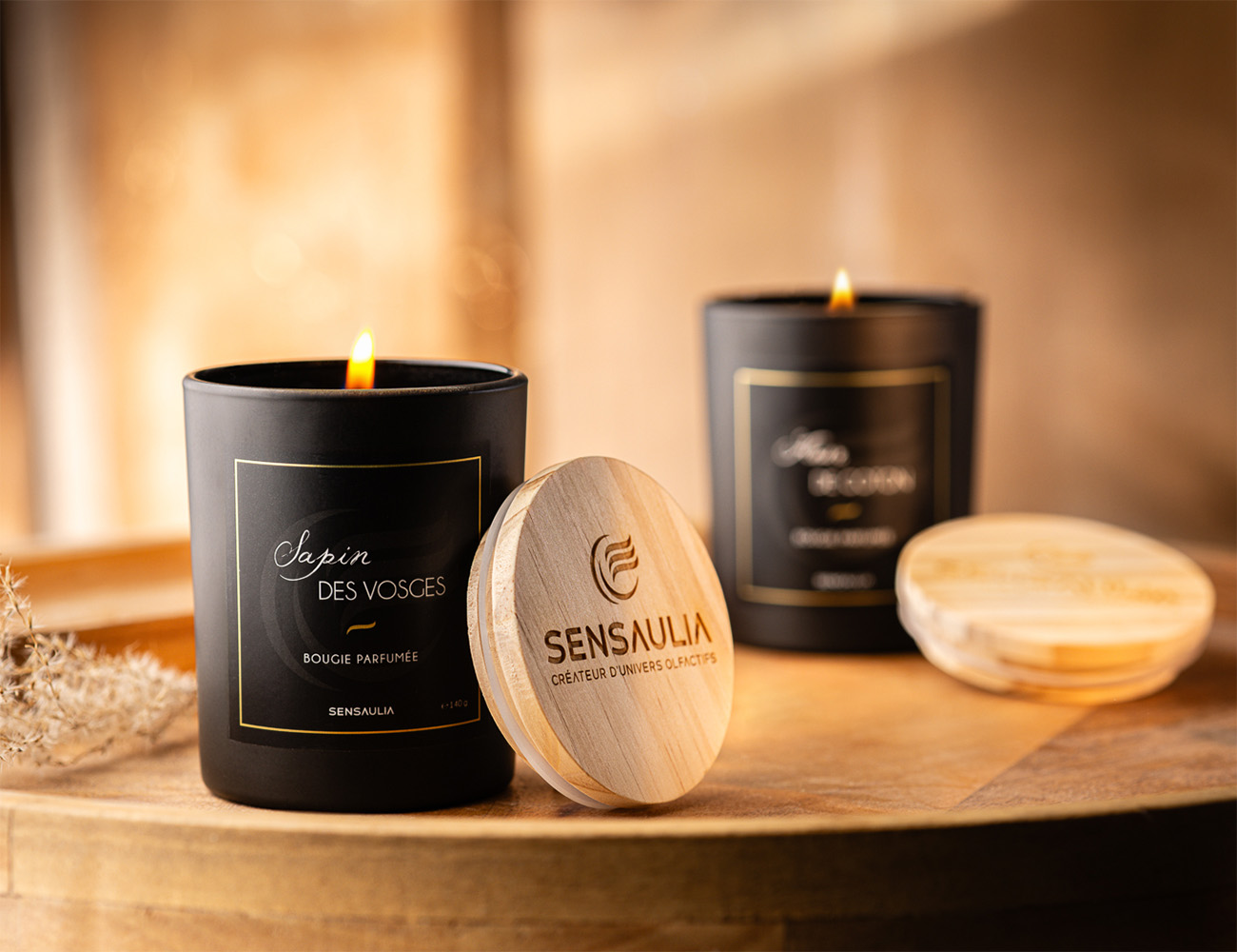 Bougies parfumées Sensaulia