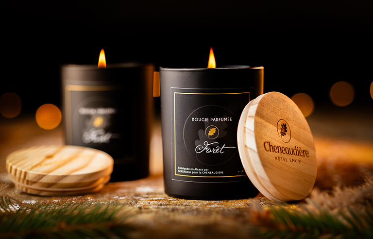Bougies parfumées Cheneaudière