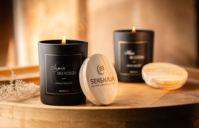 Bougies parfumées Sensaulia